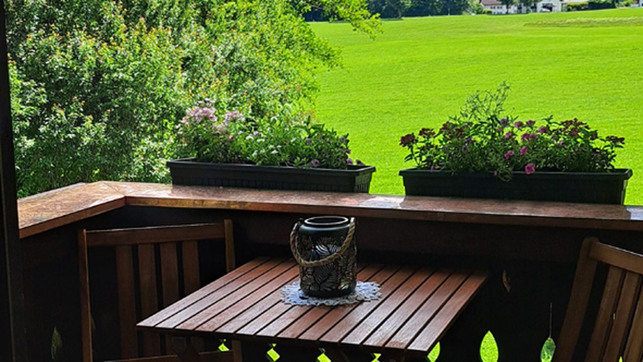 Balkon mit Aussicht Balkon mit Aussicht